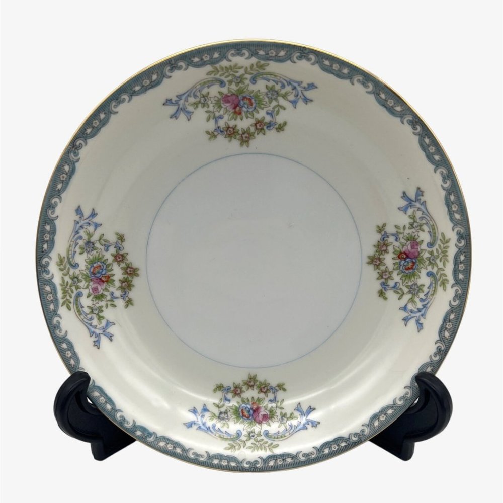 Empress China EMP47 2 Salad Bowls Japan Hand Painted Floral Pattern 7.5" - Picture 3 of 6